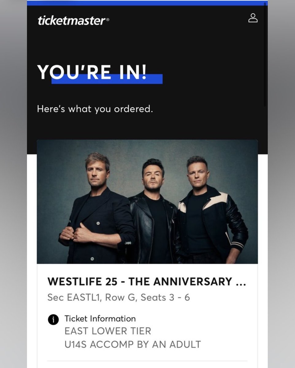 kaly_lou's tweet photo. That was stressful 😮‍💨 But see you in Belfast!!! 🙌🏼🙌🏼 @ShaneFilan @NickyByrne @KianEganWL @westlifemusic https://t.co/Z31odP3maL