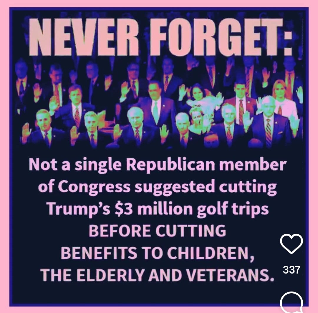 Never forget 😤🤬 the Guardians of pedophiles would rather pay for Trump's golf trips than helping the American people 🤬😤🤬