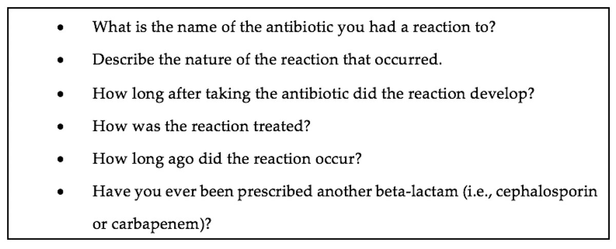 🔔#Allergies_MDPI Welcomes you to read our publication "Overview of Beta-Lactam Allergy and the Role of the Pharmacist in Management" by Dr. Nicole Bradley et al.

✅Link: brnw.ch/21wWLpk

#AntibioticAllergy #BetaLactamAwareness #PenicillinMyths #PharmacistsInAction