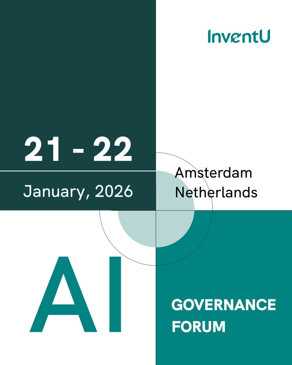 AI Governance Forum, 21–22 Jan 2026, Amsterdam. Two days focused on AI governance, cross-industry insights, and regulatory compliance. For senior leaders in finance, healthcare, telecom, and tech who need to turn policy into practice. n9.cl/ccs5h