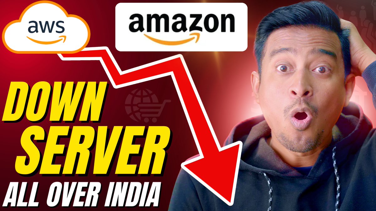 Officialitech's tweet image. Amazon Server Down Today 🔴 Is Amazon Down in India? Real Reason Behind It! youtu.be/5hA7_58mdIY?si… via @YouTube #down #serverproblems