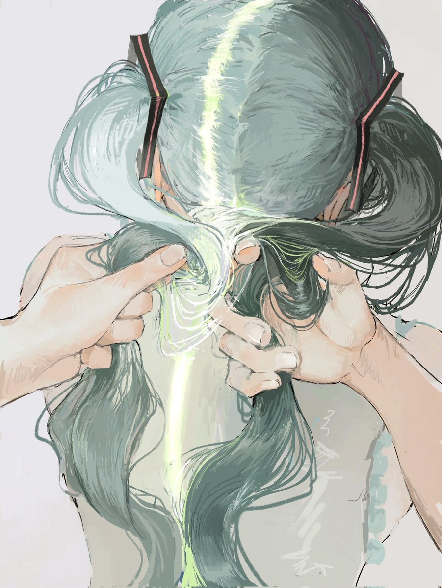 frog_yaa0's tweet image. その髪に光を編んでいたい
