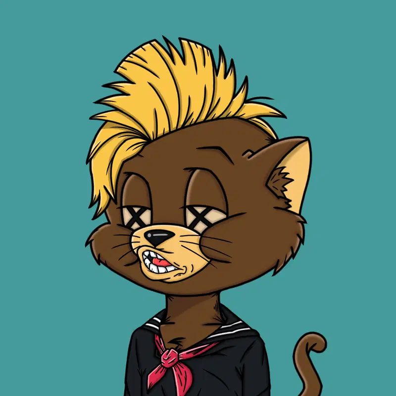 Blauweridder1's tweet image. Firsts swapped 1M $BORED for another Bored Catz nft and then staked them all!