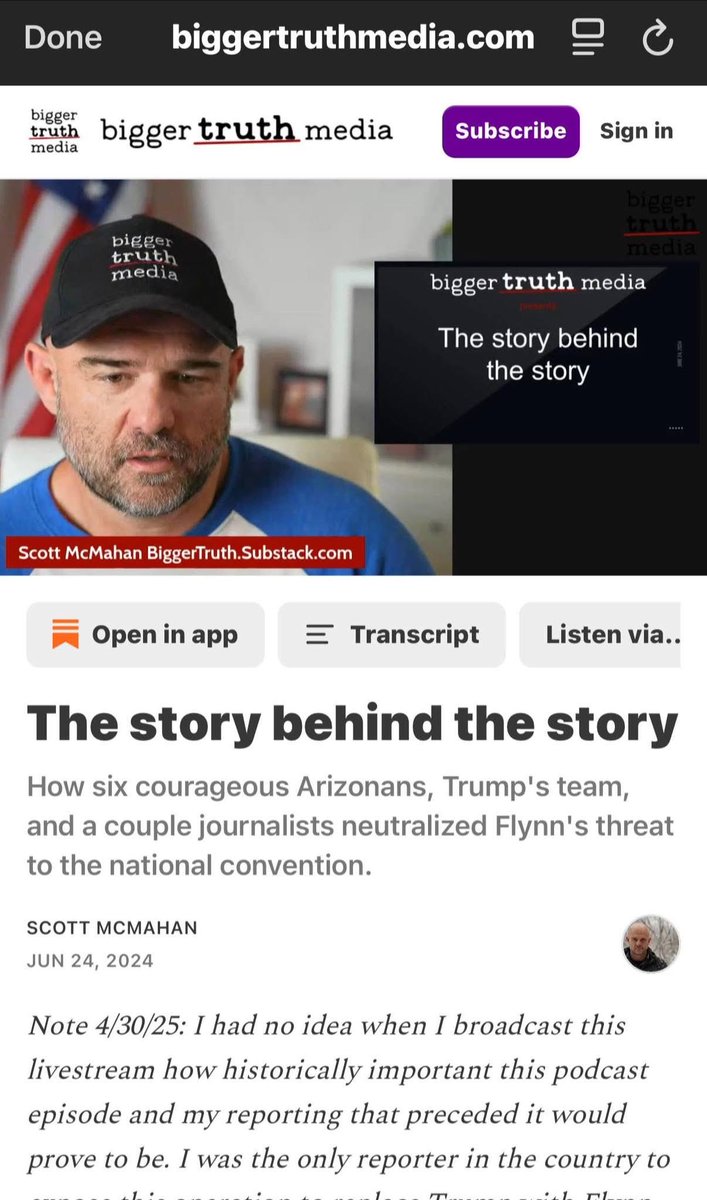 This should be very enlightening to many of you to open your eyes 👀  on the bigger picture 
Because the truth is the truth, it’s not just a fact it is a flame 🔥 

biggertruthmedia.com/p/the-story-be…
