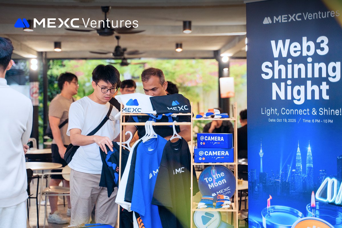 MEXC_Mal's tweet image. What a night! 🚀

Builders, Innovators &amp;amp; Dreamers!

The #MEXC Ventures Shining Night was all about real connections and bold ideas shaping the next wave of Web3!