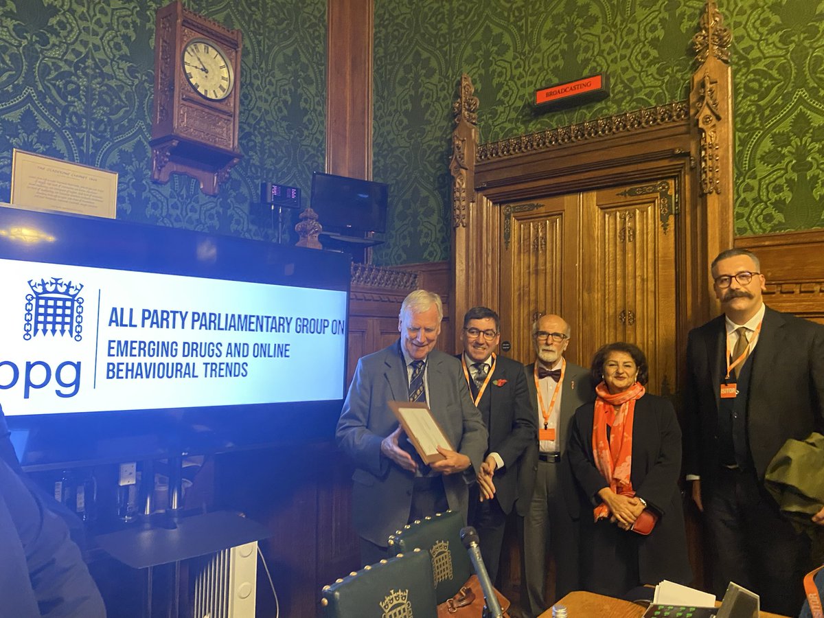 A powerful evening at the House of Commons (14 Oct): “From Awareness to Action – Ketamine Harms.” Hosted by our Chair Dr. Caroline Johnson MP <a href="/drcarolinej/">Dr Caroline Johnson MP</a>, &amp; Prof. <a href="/OCorazza/">Ornella Corazza, PhD</a> <a href="/UniofHerts/">University of Hertfordshire</a>; Experts, media &amp; academia united for change #DrugPolicy #APPGEvent #PublicHealth <a href="/NPS_issed/">Intl Society for the Study of Emerging Drugs</a>