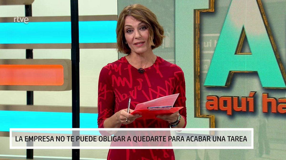 🟠En el trabajo, si hay mucha plancha...
¿eres de los q se queda
un ratito más para terminar la tarea, 
o de los q "se te cae el boli"
cuando llega la hora? ⏲️

👉Ojo, q NO pueden obligarte 
y te lo tienen q pagar

▶️rtve.es/v/16777926/