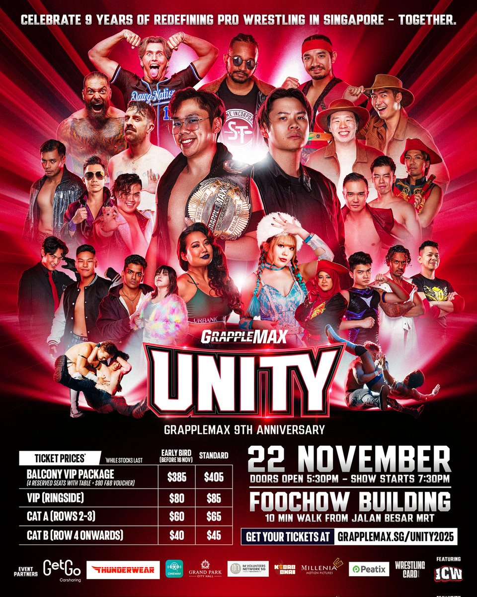 Grapplemax Pro Wrestling Singapore tweet media