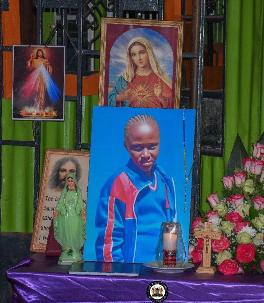 This special martyr is my SHUJAA
 The 12 yrs old Bridgit Njoki Wainaina  was hit by a bullet while relaxing on her mothers coach in the house during that fateful Sabasaba day . 
Not knowing what was going on, she paid the ultimate price and died.
Our Martyr Njoki, please  pray