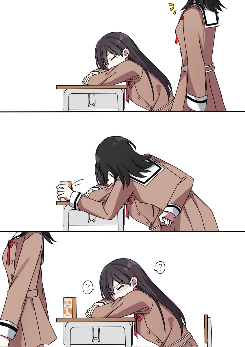 其实那天女同学根本没睡 #うみたき