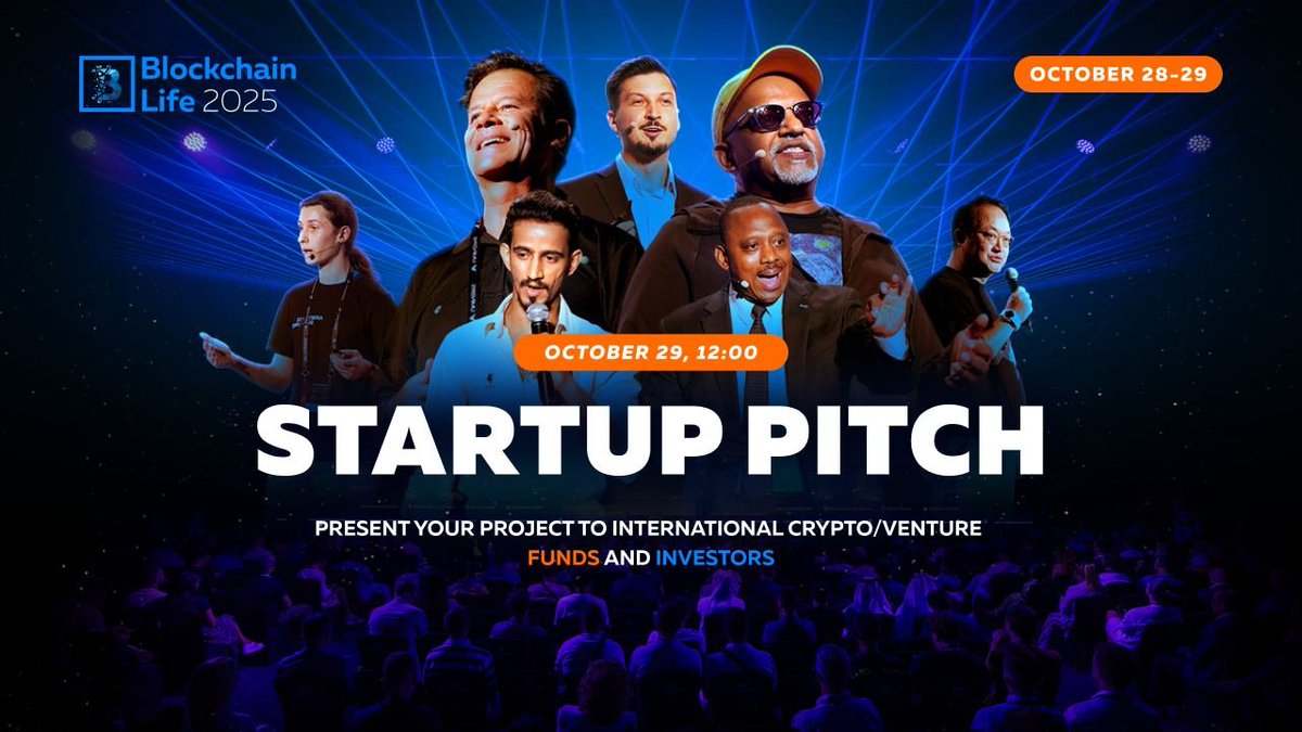 BlLife_Forum's tweet image. 🚀 Pitch Your Startup at the Crypto Event of the Year 

Present your project to top crypto &amp;amp; VC funds on Oct 29 at the Uminers Stage.  

🏆 Win the Startup Pitch Winner title + exclusive prizes.  

A panel of renowned jurors will choose the winner: 

✅ Managing Partner of…