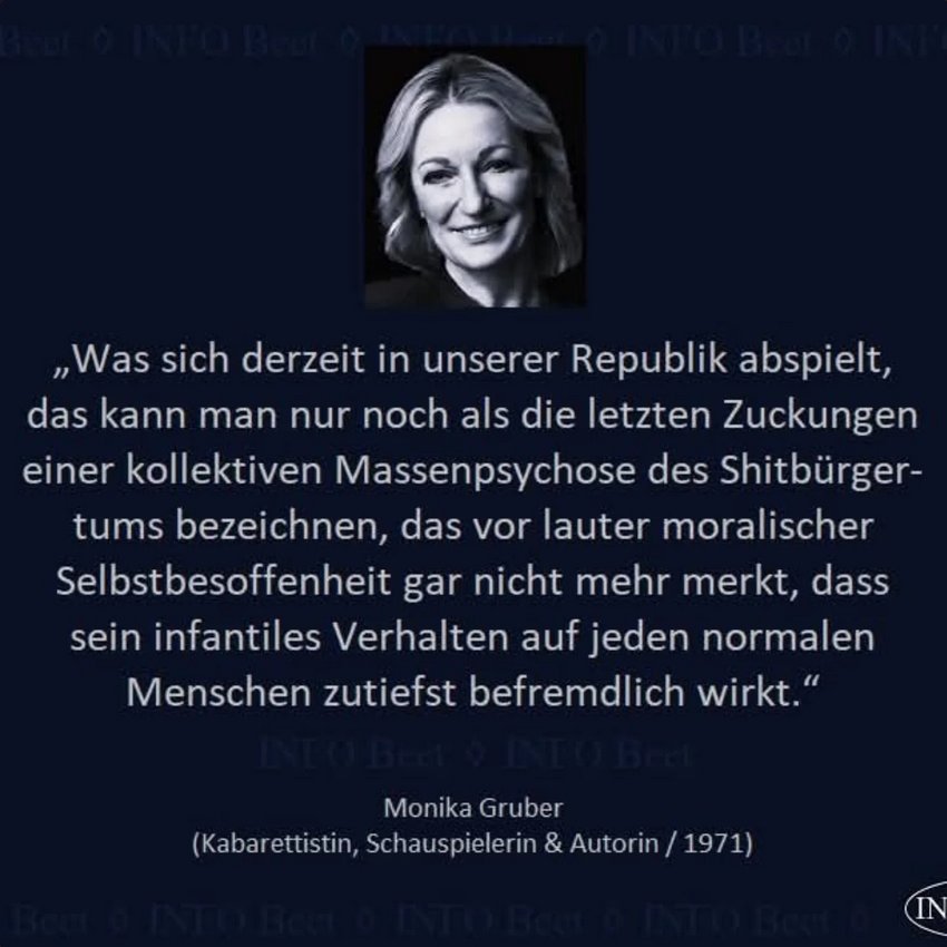 Mehr ist nicht zu sagen! Schade das Sie immer so von links defamiert wird!