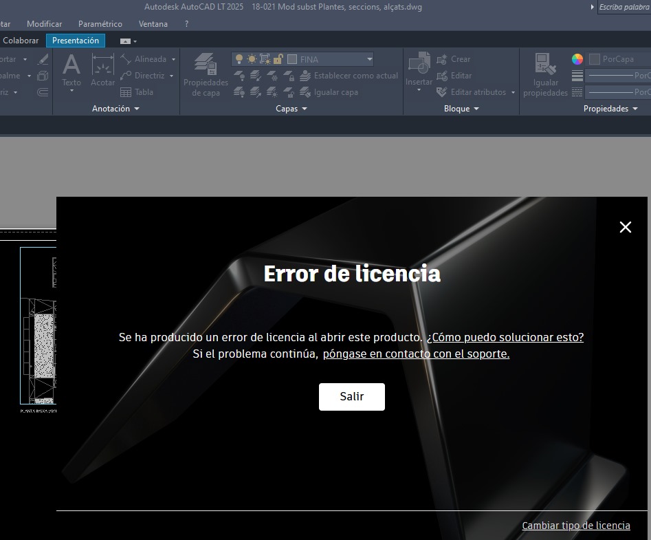 sandrabartomeus's tweet image. Bon dilluns...
I el servei tècnic, desaparegut.
@autodesk @AutoCAD #autocad