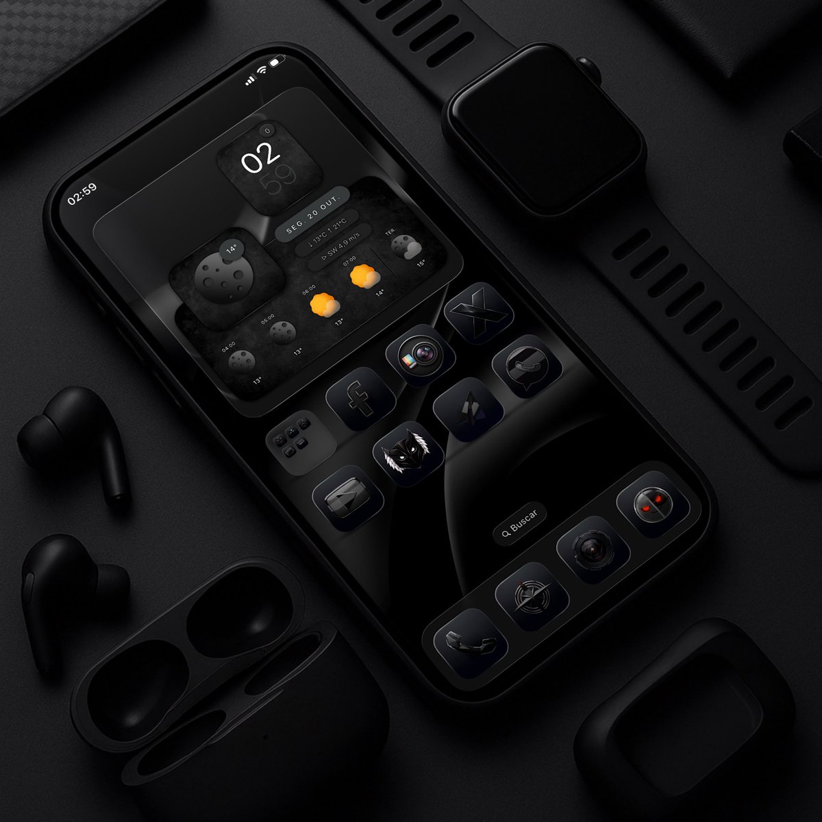 🚨🚨🚨 Still in promotion: Dark Obsidian + White Obsidian icon packs + 200 Wallpaper pack. 🚨🚨🚨

Mockup mLite
Widget Smart Wallpaper Art
Wallpaper by me

Check it on layerone4.gumroad.com/l/mebmos