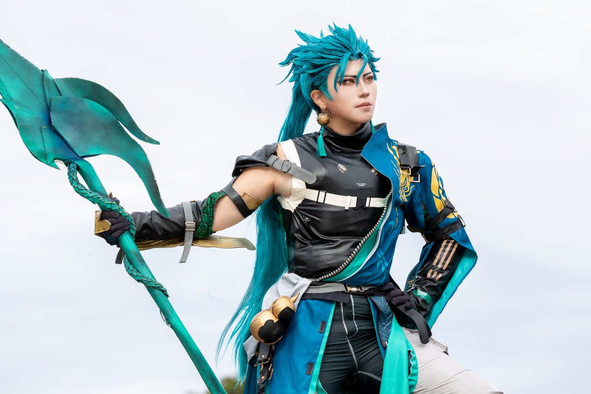 【cosplay】

夜帰の戦士の為に、
          風を読み戦略を立てる

P：<a href="/Shinobu0726/">忍</a> 
#忍撮影 #ラコロール竜山石採石場
#wutheringwaves #Jiyan