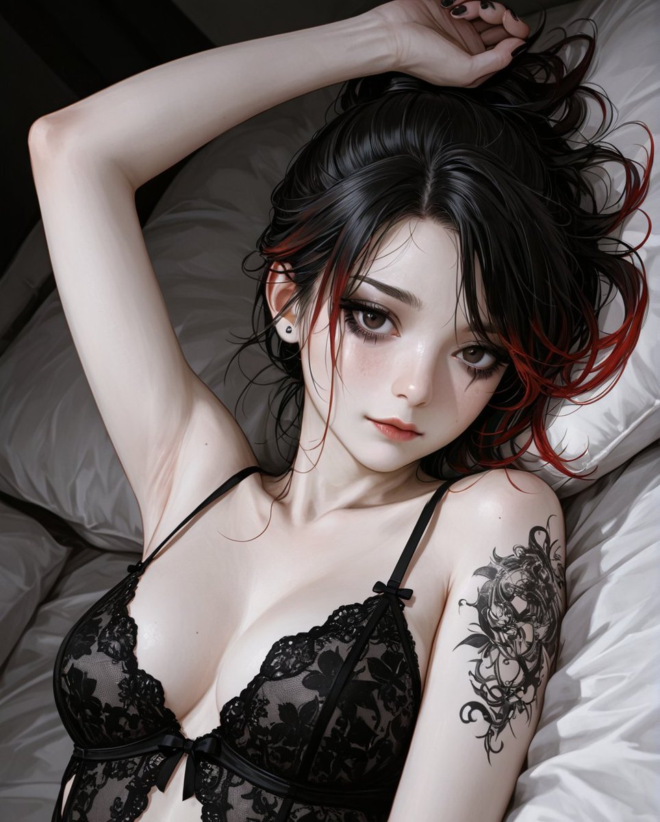 QT Your Favourite AI Creation 🖤

<a href="/CrimsonVeilX/">CrimsonSpellbound</a> Thank you so much for mentioning me!! 🥰

She is undoubtedly my favorite creation... Gaz 😍

I would like everyone to join this QT  🖤🥰