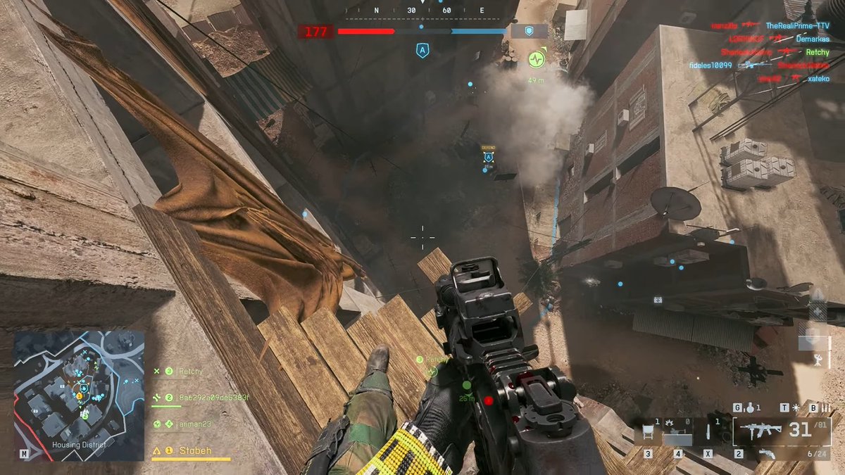 StodehTV's tweet image. Breakthrough is currently unplayable on Sobek City, Manhattan Bridge and Cairo.

People are getting to the unreachable roof areas from one side and shooting down on points with no counter. 

Even if drone glitch gets fixed, they can still use ladders in some areas #Battlefield