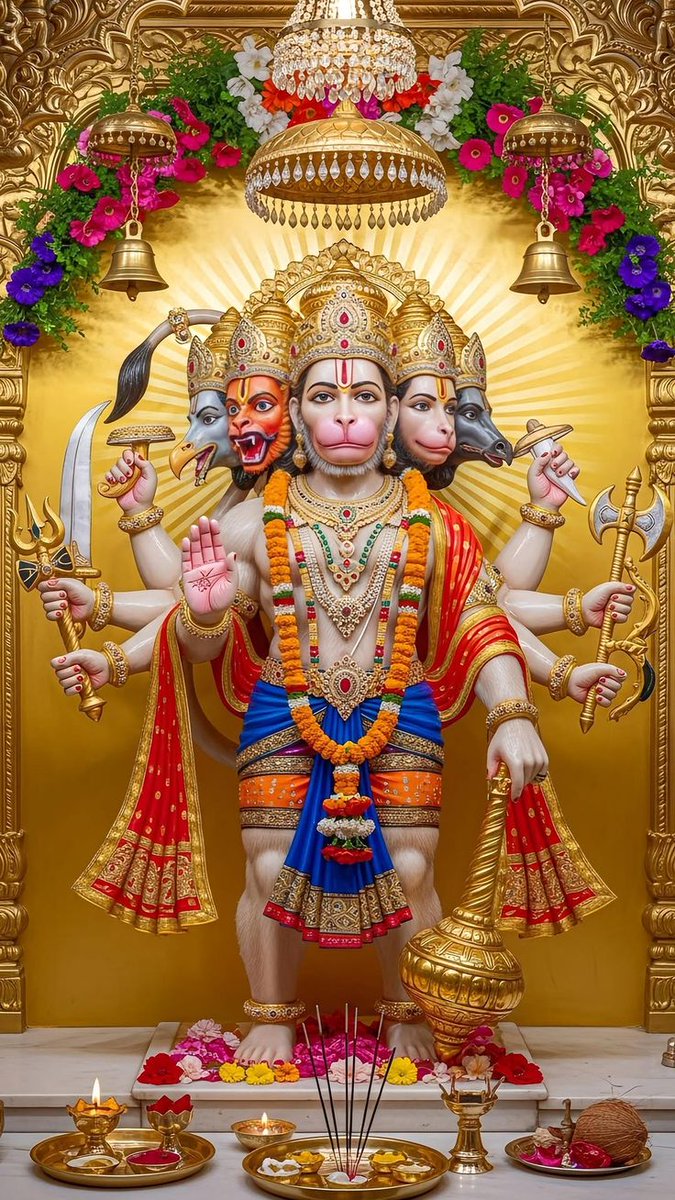 Jai Shri Panchmukhi Hanuman ❤️