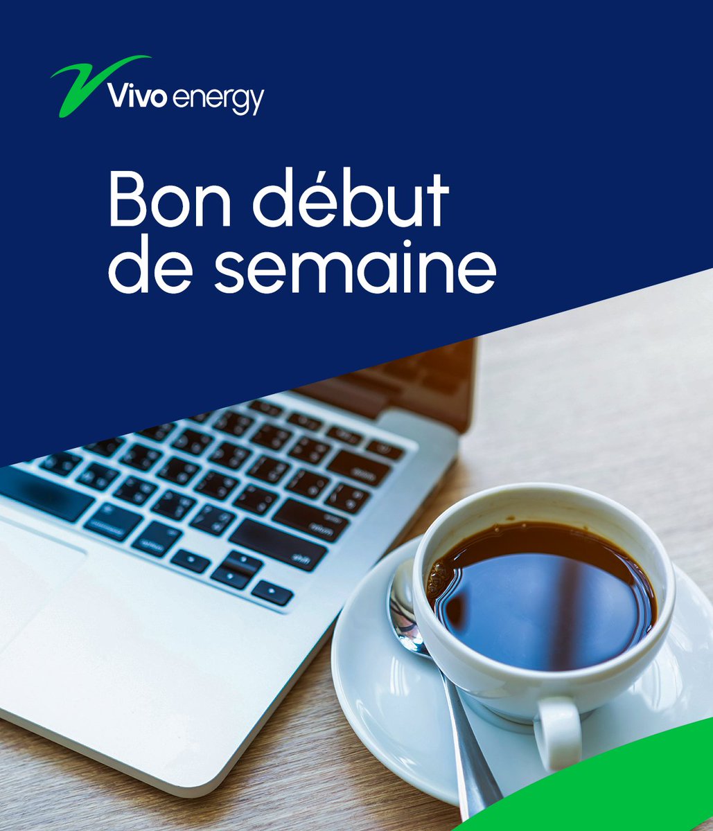 Chaque lundi est une opportunité d’écrire une nouvelle page 📖
Alors, mettons de côté la paresse du weekend  et activons l’énergie positive 🔋
Bon lundi à toutes et à tous !
#VivoEnegyGuinée