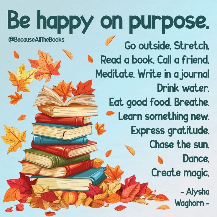 Good morning, Twitter family! Happy Monday! Be happy on purpose (I know that's not always possible for those with MH disorders.) Choose things to do today that are simple yet fulfilling. This list helps name a few things. Have a wonderful day. Much love to you all. Always. 💜🌼☮️