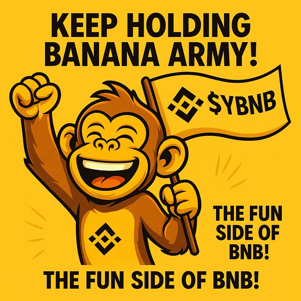 Good Morning Banana Army! 🐒🍌

Remember, every great movement starts with believers who never back down!

We’ve broken barriers, built momentum, and we’re just getting started. 

Keep holding, keep sharing, and keep spreading the Yellow energy!
The world will soon know the name