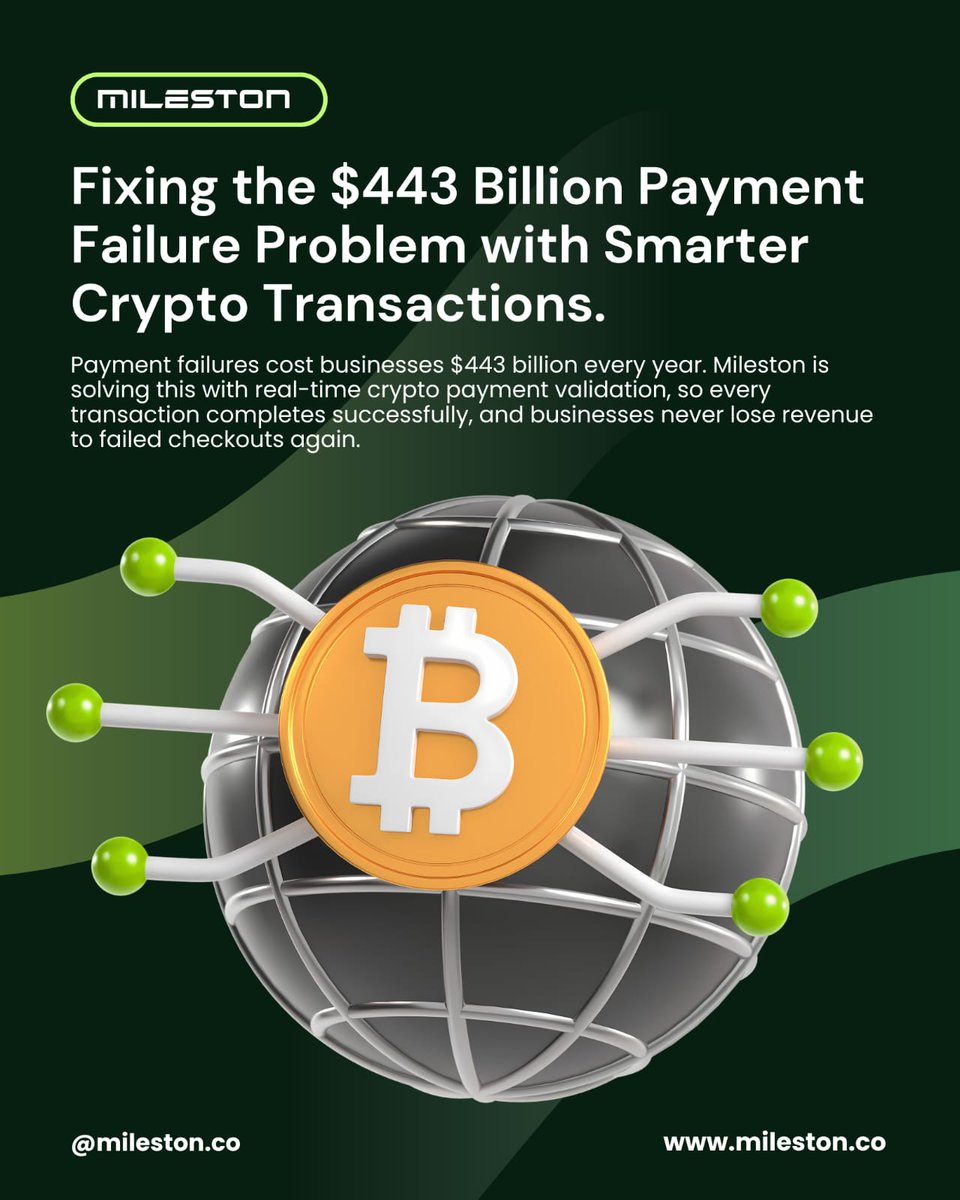 Reduce transaction failure by accepting crypto payments along with other payment methods and stop the revenue bleeding.

Mileston enables real time crypto payment validation that ensures every transaction is completed safely, instantly, and with full accuracy. No more failed