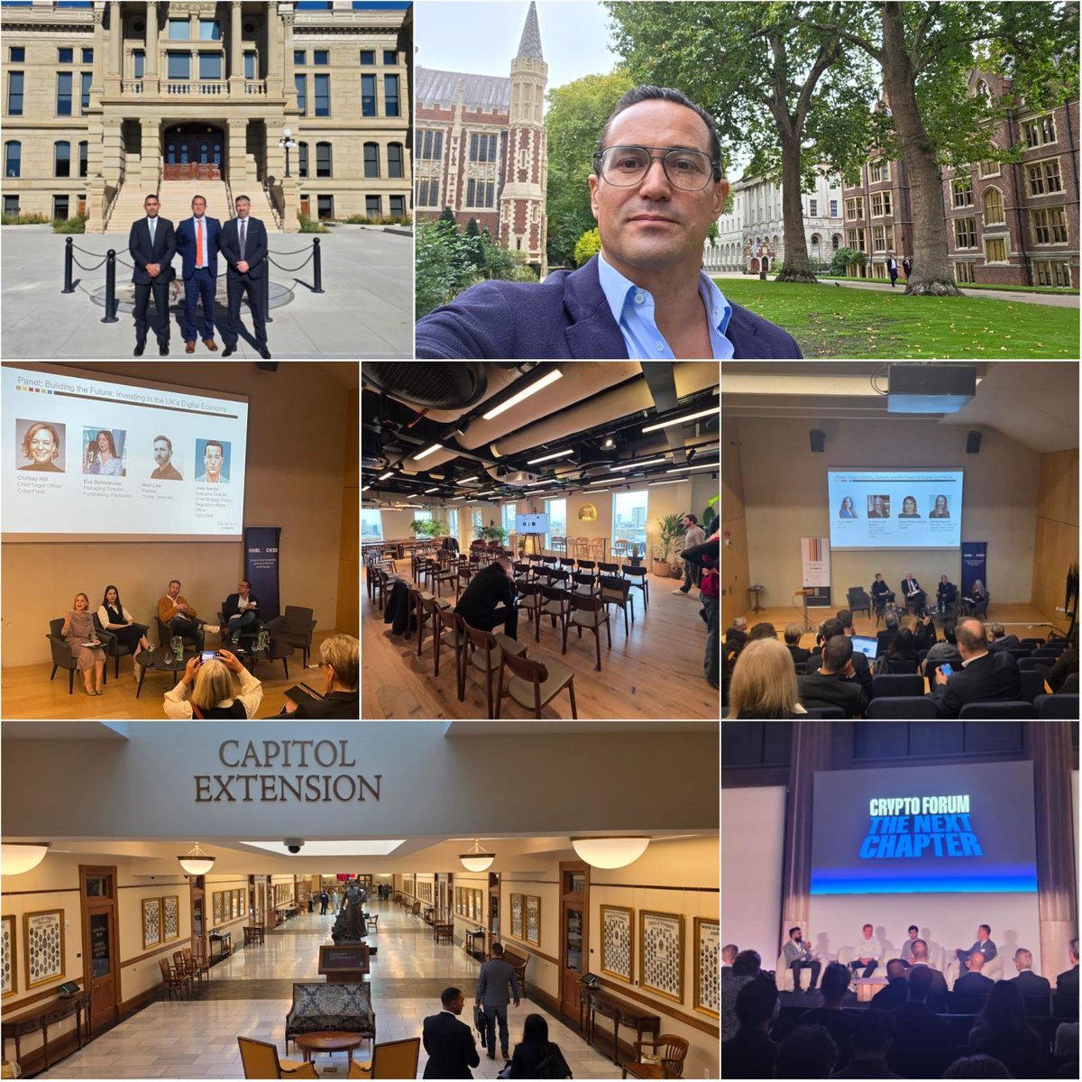 London&lt;&gt;Denver&lt;&gt;Wyoming: Representing <a href="/xapobankapp/">Xapo Bank</a> on some of our key initiatives in the UK and the USA last week. 

Great event with <a href="/EdwinCoe/">Edwin Coe LLP</a> at the Future of Digital Commerce at Lincolns Inn. Thank you Laura Clatworthy and <a href="/USCHill/">Chrissy Hill</a>. 

Tommy Doyle and I also attended the