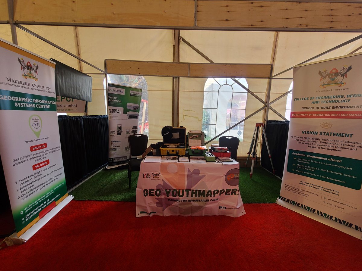 GeoYouthmappers's tweet photo. 🌍 Excited to announce that GeoYouthMappers has partnered with EagleCORS for the #REC25&amp;EXPO!
From 20th–22nd Oct 2025 at Kampala Serena Hotel, we’ll be showcasing how geospatial innovation supports renewable energy, conservation &amp; community livelihoods.
🔋🌱 #RenewableEnergyUG https://t.co/3xowMIiH8C