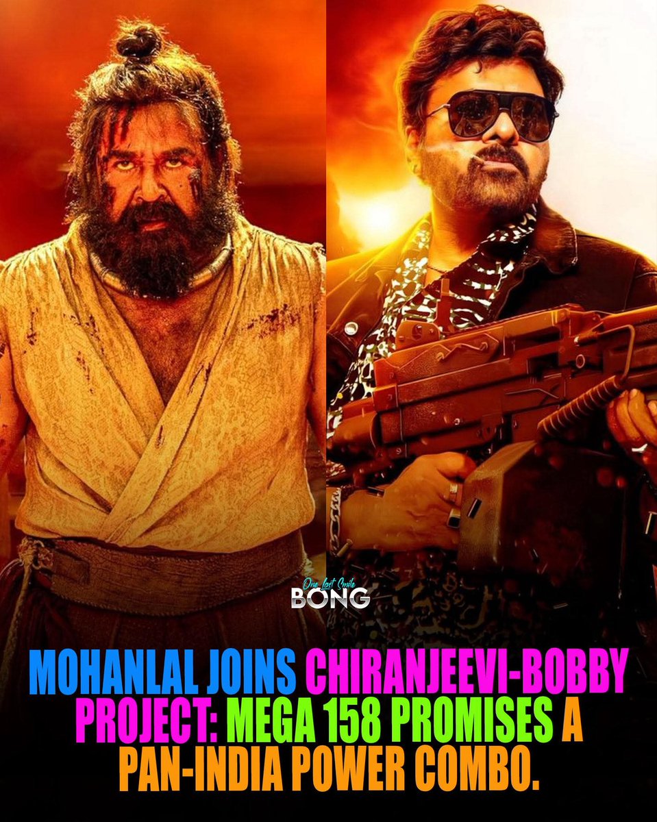 It's 90 percentage fake as of now. But we can't overlook the fact that #Mohanlal and #Chiranjeevi are buds, and he may act in it just for him.
<a href="/Mohanlal/">Mohanlal</a> <a href="/KChiruTweets/">Chiranjeevi Konidela</a> 
#Megastar158