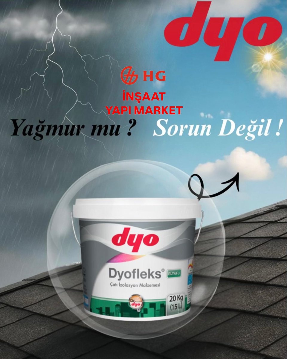 DYOFLEX ELYAFLI ÇATI İZOLASYON MALZEMESİ
HG İNŞAAT YAPI MARKET ABDULLAHPAŞA POLİS MERKEZİ KARŞISI 0 542 414 06 23 ELAZIĞ #hginşaatyapımarket #dyo #dyoflex #suyalıtımı #çatıizolasyonu #dyoboya #inşaatmalzemeleri #yapımarket #boya #elazığ