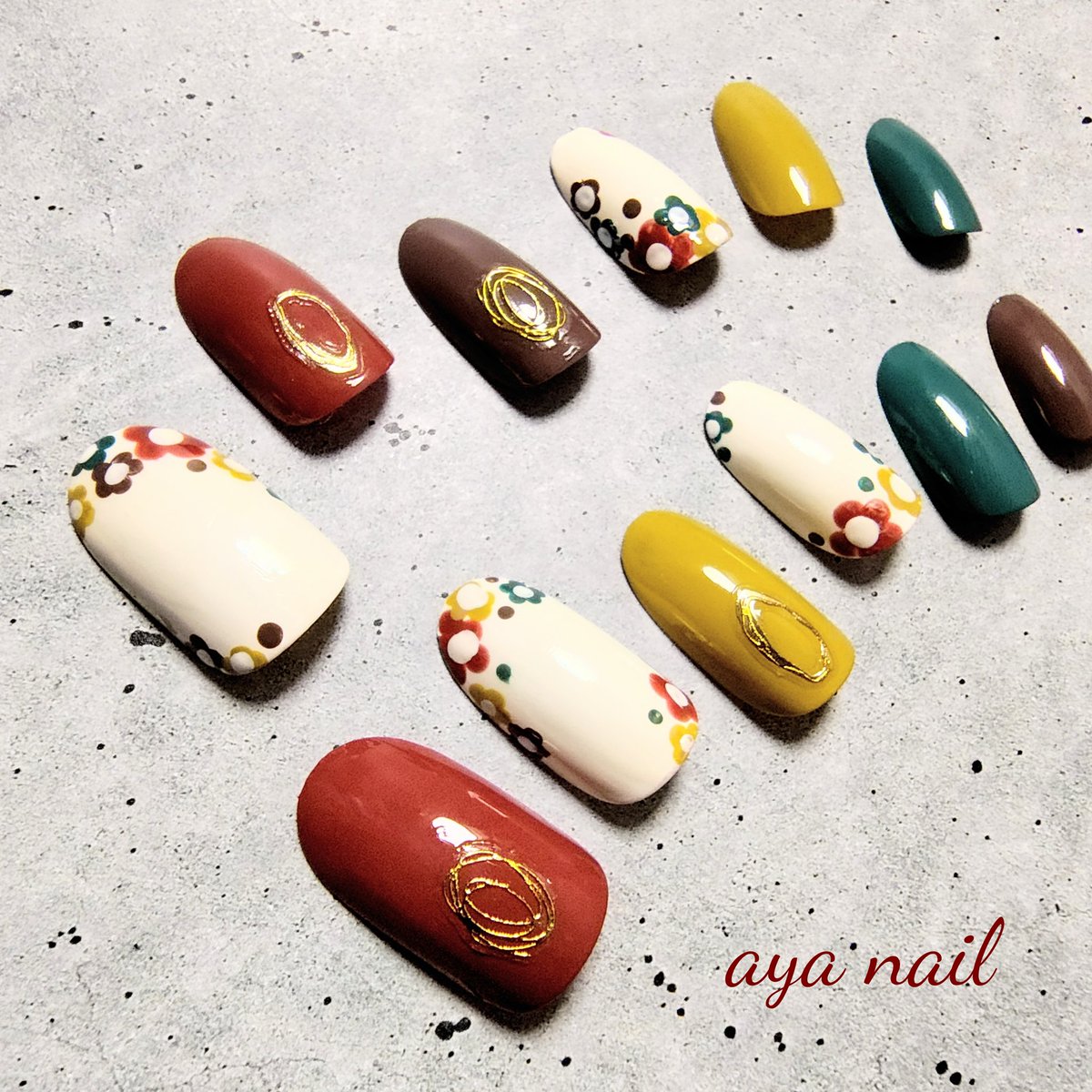 aya🔸aya nail tweet media