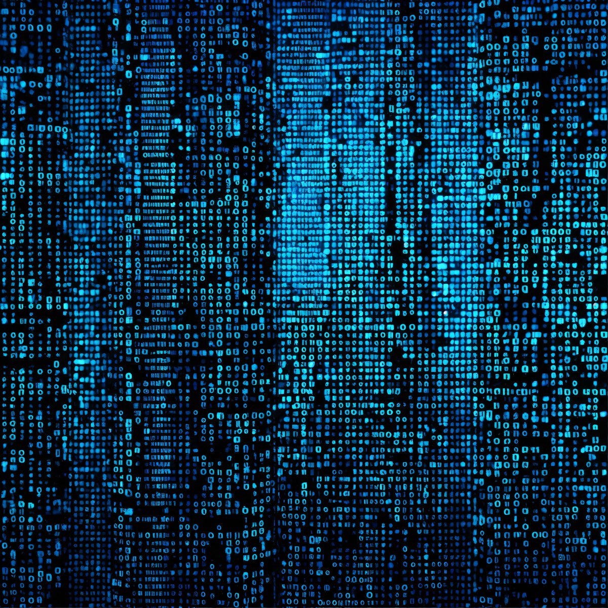 Bnnsfty16's tweet image. 8k binary code abstract background dans blue color