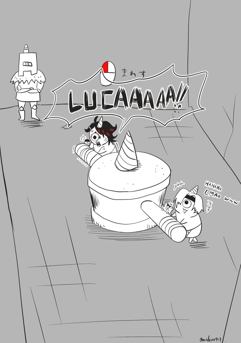 ※fanfic
 #Akurylic  #drawluca