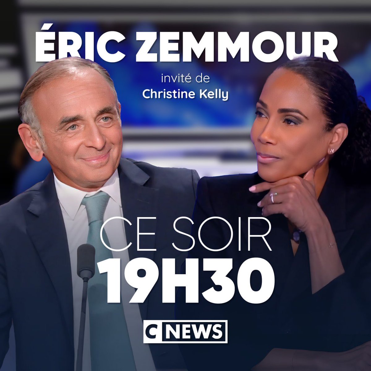 📺 Je vous donne rendez-vous ce soir à 19h30 chez Christine Kelly sur CNews. Je vous parlerai de mon prochain livre « La messe n’est pas dite ». 

Je compte sur vous !