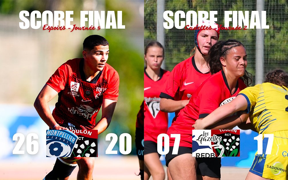 𝙍𝙚́𝙨𝙪𝙡𝙩𝙖𝙩𝙨 𝙙𝙪 𝙬𝙚𝙚𝙠𝙚𝙣𝙙 

Magnifique samedi à Léo avec 3 belles victoires des Alamercery, Gaudermen et Crabos !
Les Cadettes reviennent victorieuses de Dijon alors que les Espoirs s'inclinent face à Montpellier