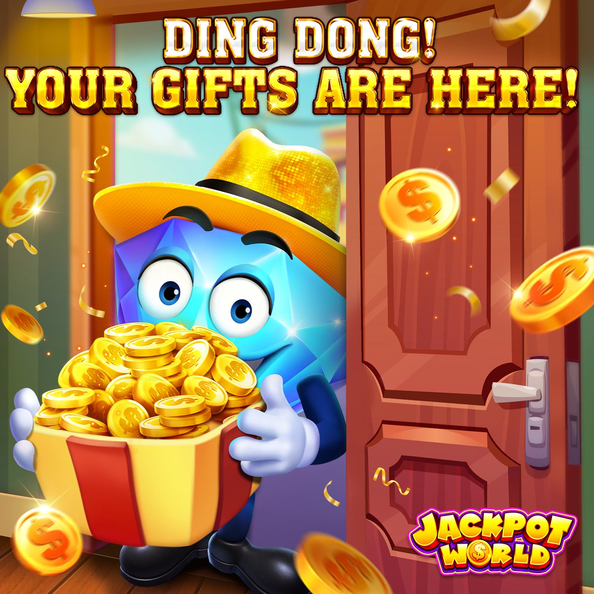 👻 𝐊𝐧𝐨𝐜𝐤 𝐊𝐧𝐨𝐜𝐤! 𝐘𝐨𝐮𝐫 𝐇𝐚𝐥𝐥𝐨𝐰𝐞𝐞𝐧 𝐆𝐢𝐟𝐭𝐬 𝐀𝐫𝐞 𝐇𝐞𝐫𝐞! ✨
🦇 Type #freebies to win $200 worth of coins!
💰 Today's gift: jpw.bet/s/4hobsr0g
🎰 Start now: s-jw.com/letspin

#JackpotWorldWin #casino #slots #free #spin #Halloween