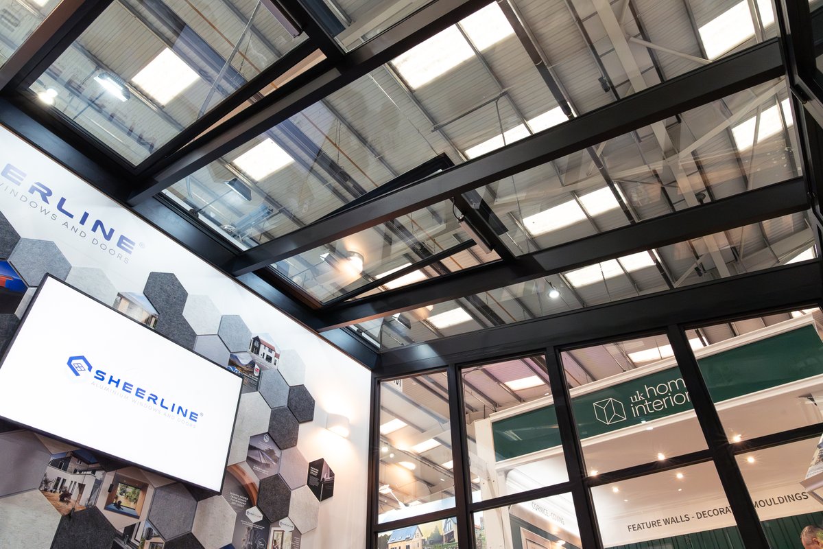 We’re delighted to announce we have a new permanent stand at <a href="/NSBRC/">NSBRC</a> in Swindon!🎉On our stand (101) you can see our new S3 Architectural Glazed Roof and more. Everything you need to know is here: sheerline.com/sheerline-laun… 

#NSBRC #Sheerline #SheerlineS3 #SheerlineAluminium