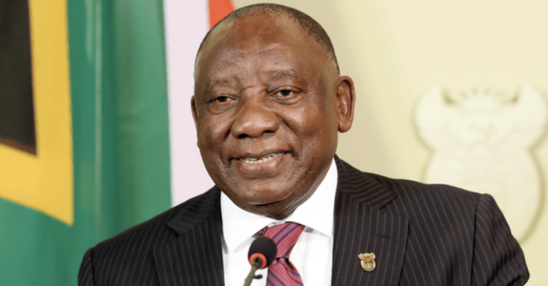 jacarandafm's tweet photo. Civic movements StandUpSA and Enough is Enough are calling for President Cyril Ramaphosa to resign.