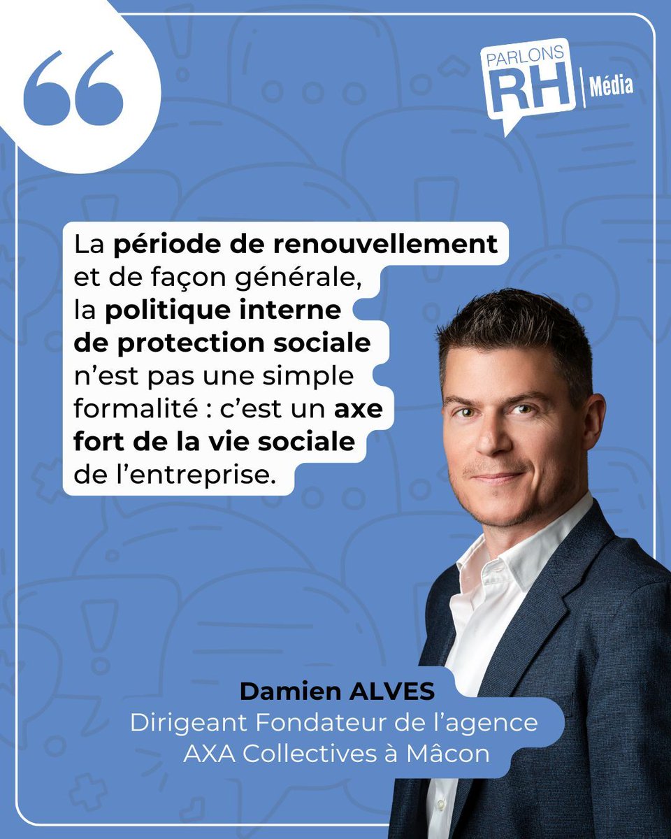 ParlonsRH's tweet image. 🩺 Renouveler ses contrats santé et prévoyance, ce n’est pas qu’une obligation administrative.

C’est une occasion unique de renforcer le dialogue social, la confiance et la #marqueemployeur.

💬 La tribune de Damien Alves (@axa) à lire sur notre média #RH ➡