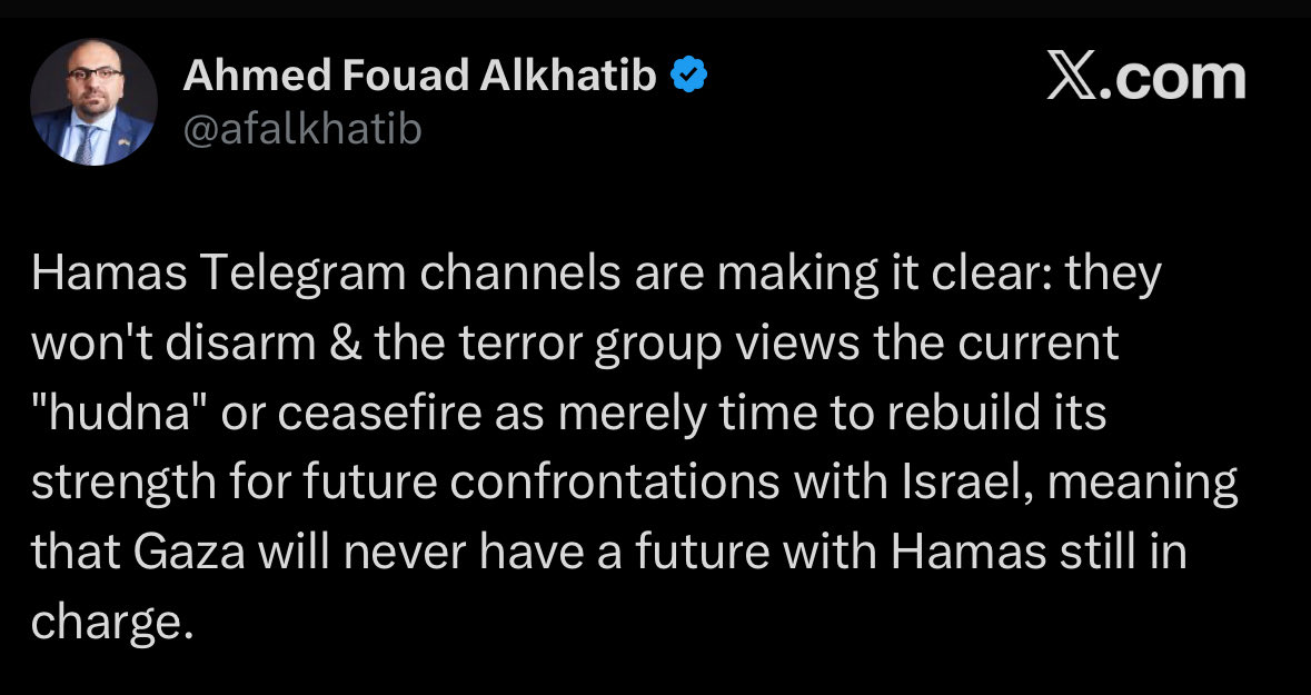 The same armchair war prosecutor who has spent so much of his time since October 7 accusing the IDF of misconduct, casting doubt on Hamas’s worst atrocities, and dismissing civilian-run terror free zones protected by clans as an interim security strategy, now realizes that