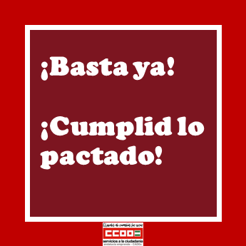 CCOOAEFPA's tweet photo. Basta ya de incumplimientos‼️El personal de @aemprende sigue gritando fuerte 📢 y #NoVamosaParar hasta conseguir nuestro #ConvenioColectivo @AndaluciaJunta @JuanMa_Moreno @CarolinaEspanaR @antoniosanz @GoVillamandos @daniescacena @Comunica_FSCA @ccooandalucia https://t.co/up3qm9aJ74