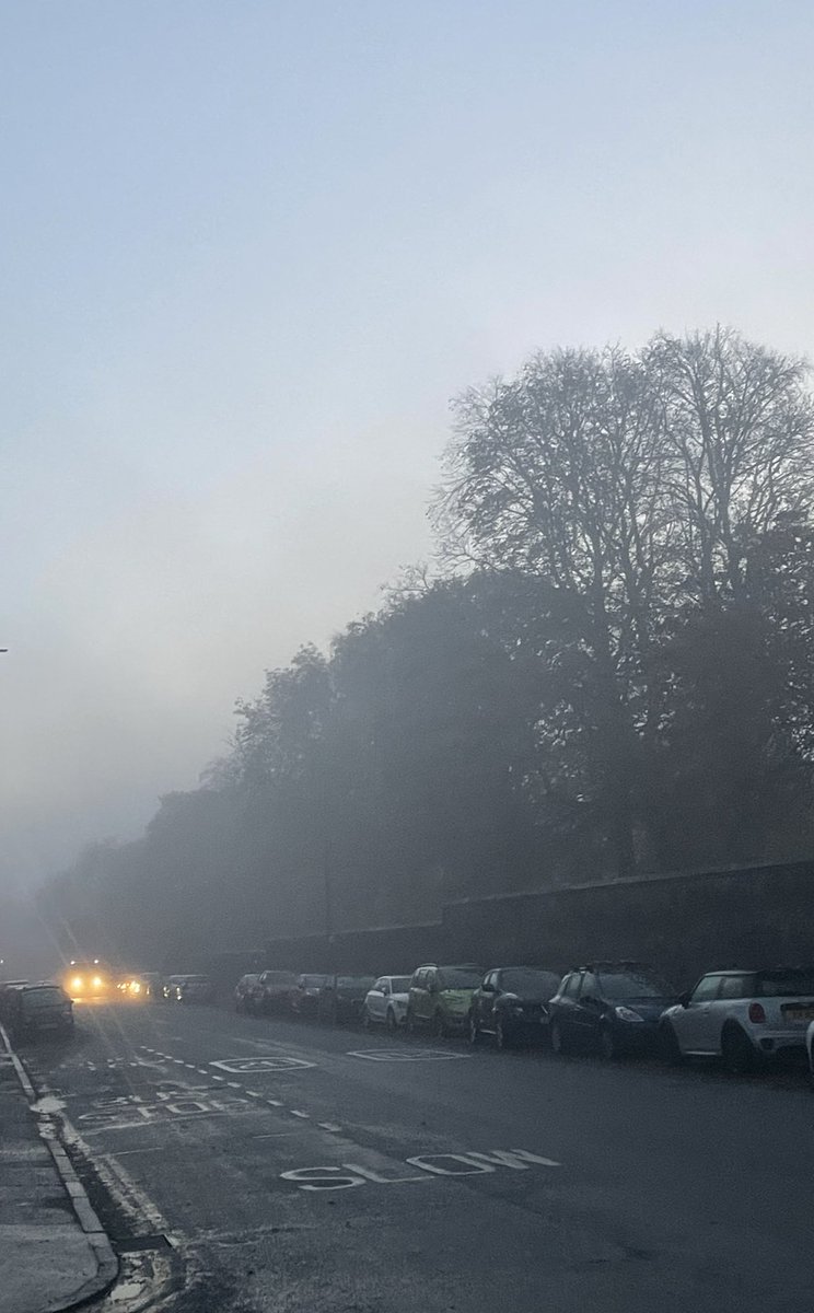It’s so foggy here today, I could barely see anything on my way to work this morning!! Very atmospheric for October though 😆