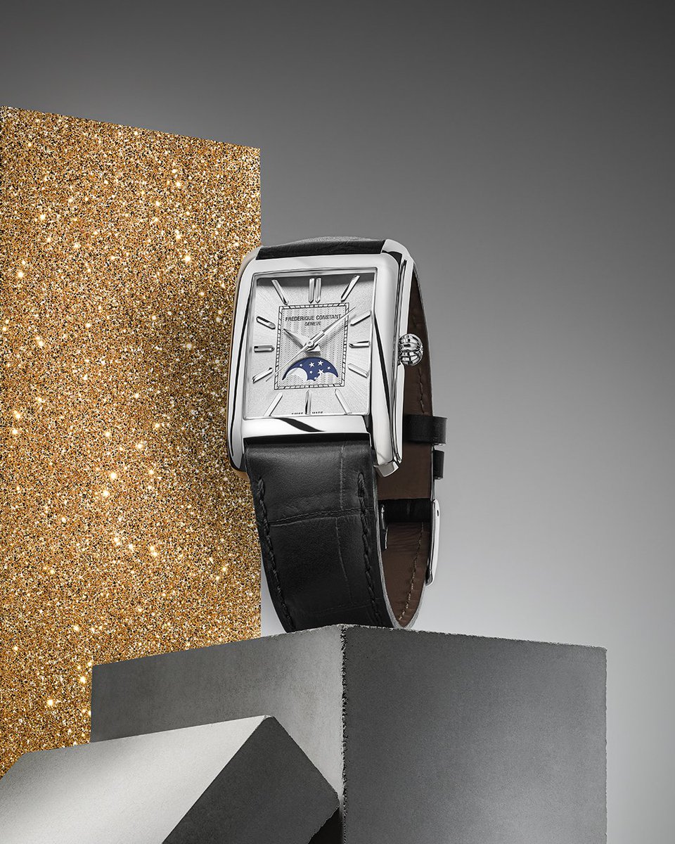 From night to light.
The silvered Classics Carrée Moonphase Automatic reveals Frederique Constant’s timeless craftsmanship — refined, balanced, enduring.
#FrederiqueConstant #Moonphase #SwissWatch #ArtDeco