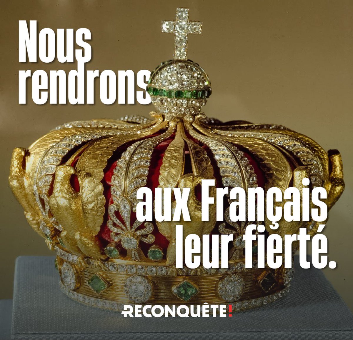 Nous rendrons aux Français leur fierté.