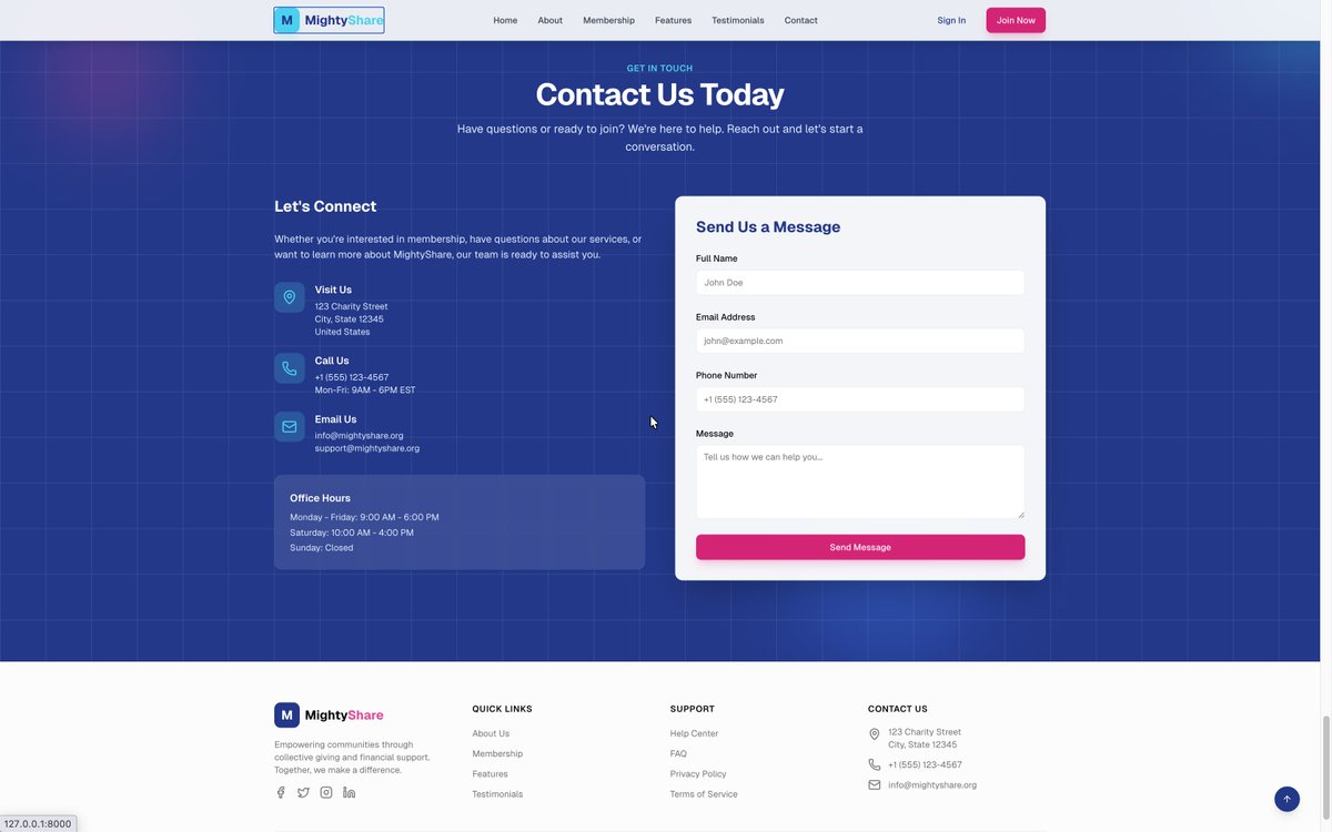 veedsify's tweet image. 🚀 When you commit to leaving nothing on the table, you evolve into a full-stack developer.
Proud to unveil the refreshed interface of #MightyShare kept it understated this time around. 🔄
Powered by #Laravel + #InertiaJS + #ReactJS. 💻