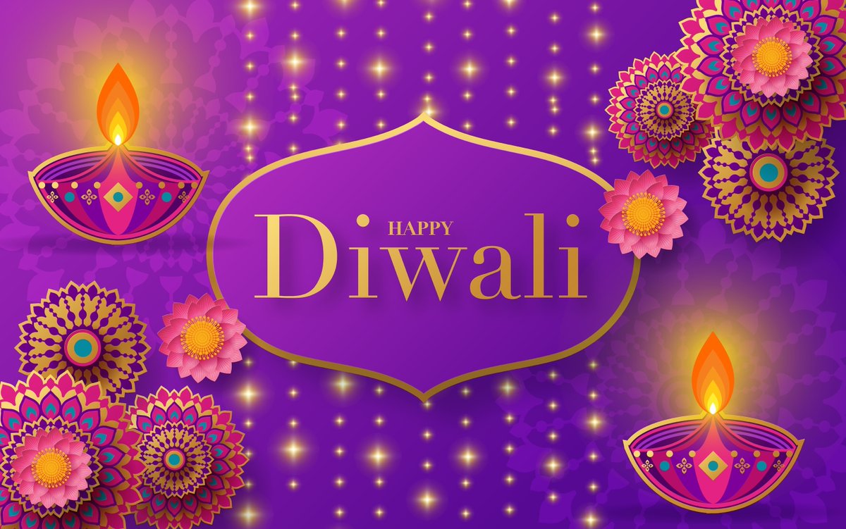 ✨Happy Diwali to everyone celebrating!✨  

We hope this special time of year brings joy and light to you and your loved ones 💜

<a href="/CllrAshraf/">Cllr Saima Ashraf</a>