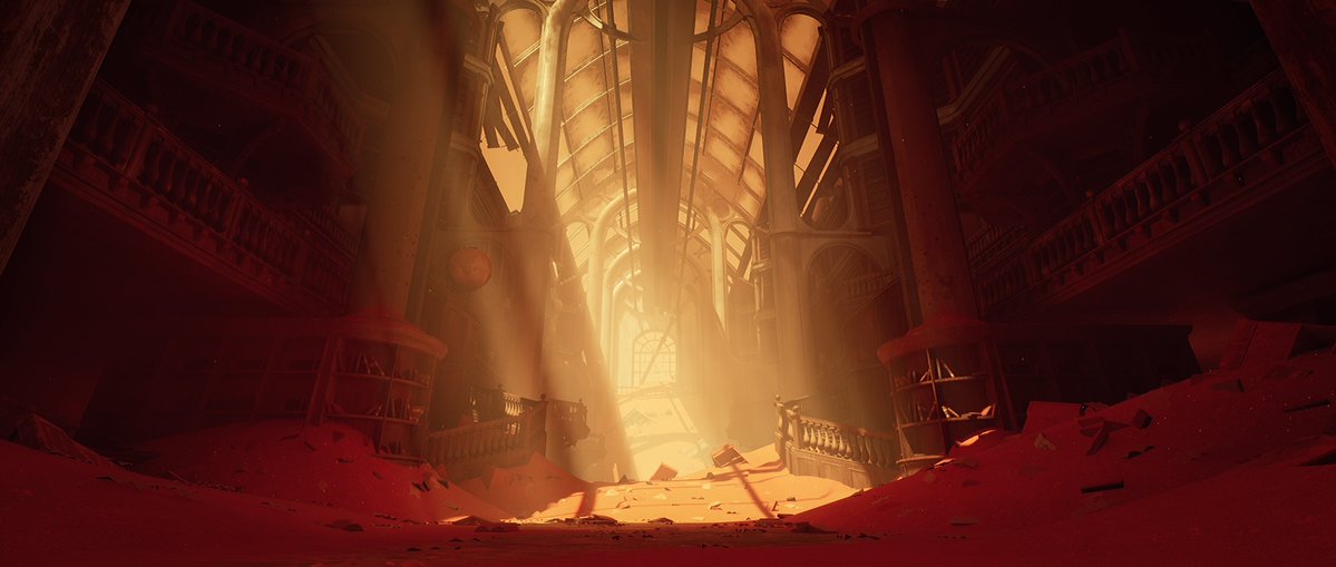 Vincent_DAndrea's tweet image. 🤖 DATA
Projet 3D collaboratif sous Unreal Engine 5.
J’ai conçu le lighting, le concept d’ambiance, une partie de la modélisation et le level design d’une bibliothèque post-apocalyptique immersive.
#3D #UnrealEngine5 #EnvironmentArt #GameArt #Lighting #New3dge