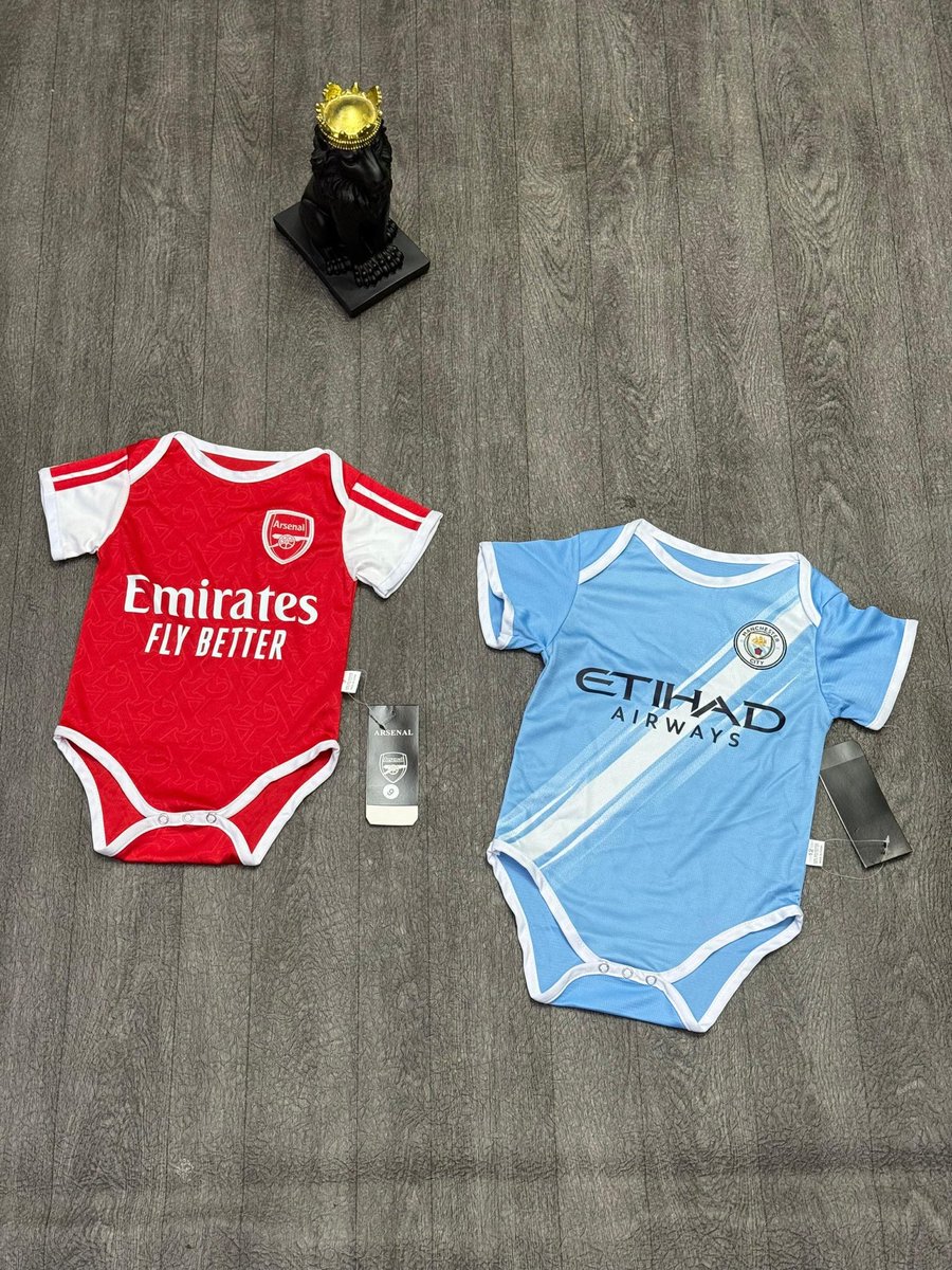 jhaytee0's tweet photo. *Toddlers 👶 jersey* 

Arsenal latest pin down Man city
Manchester City latest pin down

🏷️ 12,000 https://t.co/X8aTzZ8fEx