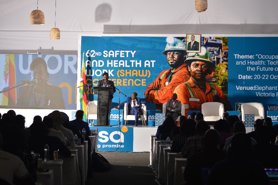 nssazw's tweet photo. Insightful presentation by @NoziphoMatshitse, Certification Manager at @SAZ, during the NSSA SHAW Conference.
Topic: “Virtual Walk-Throughs: Conducting Virtual Safety and Health Inspections and Audits.”
Leveraging tech for smarter, safer workplaces.
#NSSA #SHAWConference #OSH https://t.co/uuCWrCpVzU