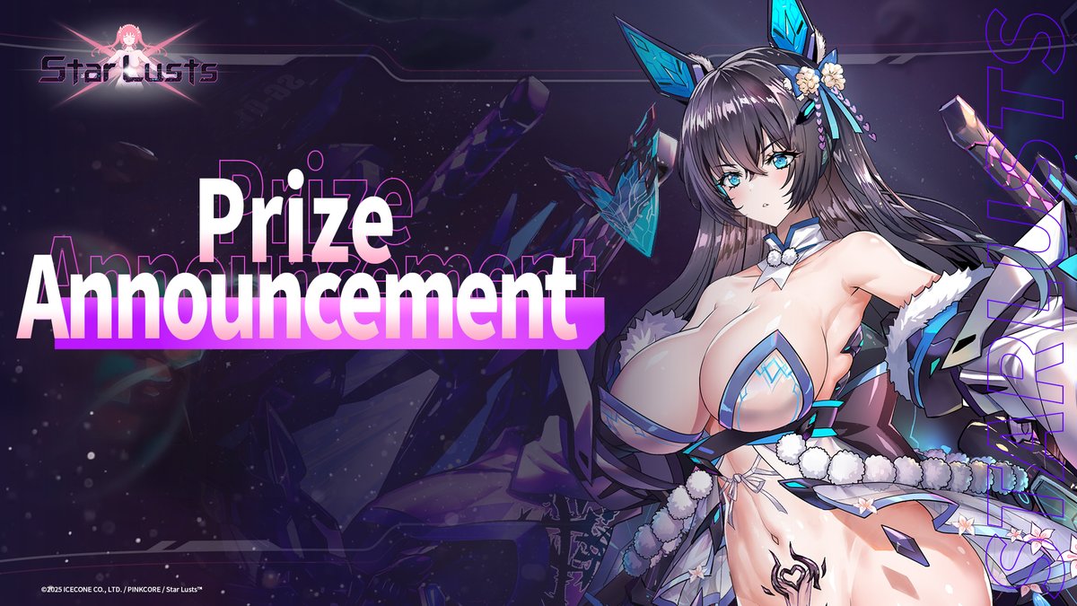 [Star Lusts 2nd Anniversary Commemorative Survey] Winner Announcement

🎁Free Crystals *1,000 and Cosmos Gold *100,000

12055**5823  
10800**4977  
12041**1294  
11627**9818  
11944**6262  
11633**4986  
10057**6101  
12085**8866  
12094**7628  
11714**6576  
10001**9290